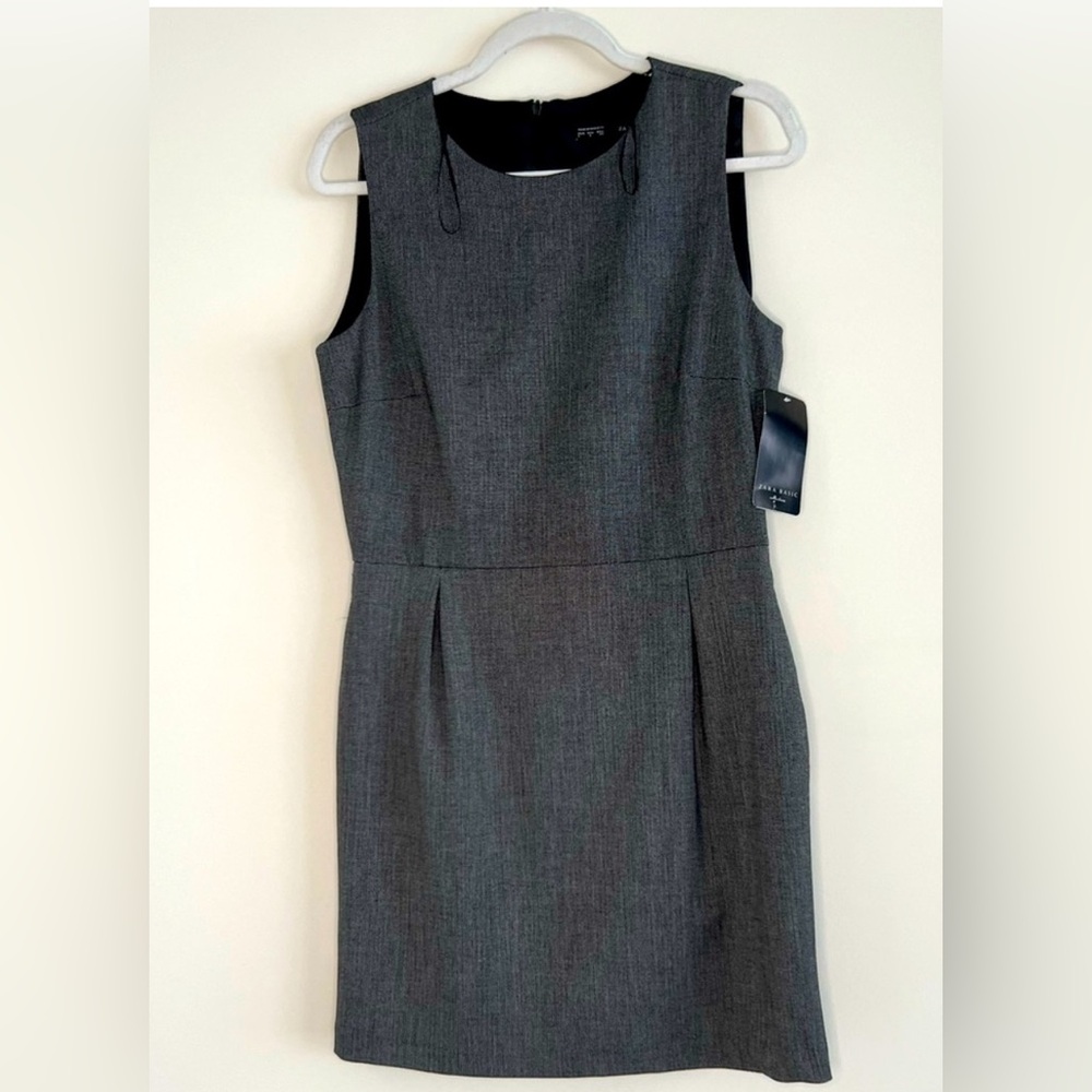 NWT Zara Basic Women's Sleeveless Sheath Dress
